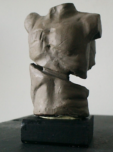 Escultura titulada "MAN  serie II" por Cesar Aguilar (Raçe), Obra de arte original, Terracota