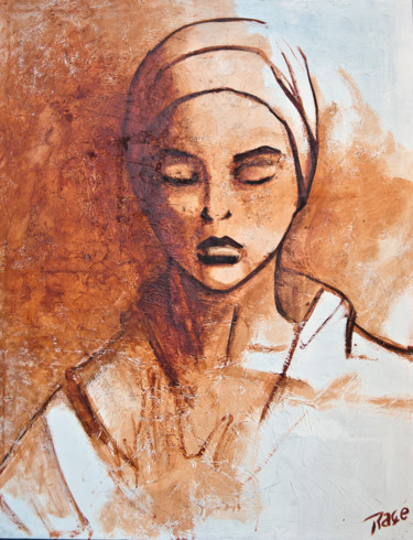 Pintura titulada "ETHIENNE" por Cesar Aguilar (Raçe), Obra de arte original, Oleo