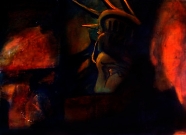 Pintura titulada "Somnis d´una nit d´…" por Cesar Aguilar (Raçe), Obra de arte original, Acrílico