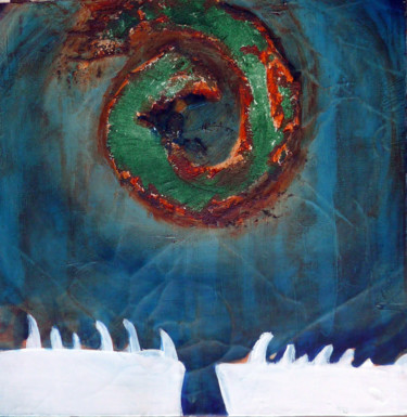 Painting titled "universe" by Cesar Aguilar (Raçe), Original Artwork, Acrylic