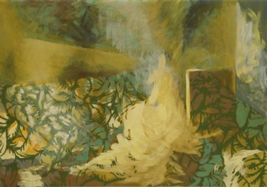 Painting titled "sleep under the tab…" by Tetenica, Original Artwork