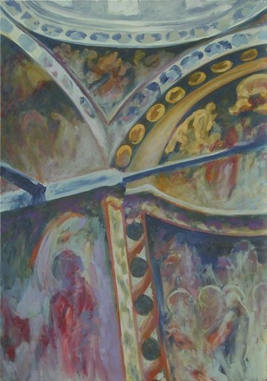 Painting titled "altar006" by Tetenica, Original Artwork