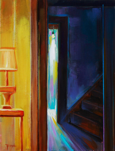 Картина под названием "Room 21" - Trayko Popov, Подлинное произведение искусства, Акрил