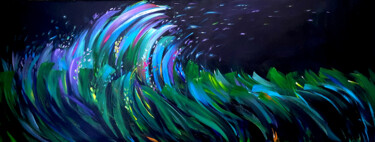 Painting titled "Windstorm" by Trayko Popov, Original Artwork, Acrylic