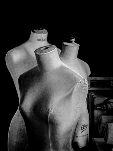 Photographie intitulée "Mannequins" par Trebor, Œuvre d'art originale, Photographie numérique