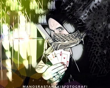 Photography titled "Poker Cards" by Manos Kastanakis, Original Artwork