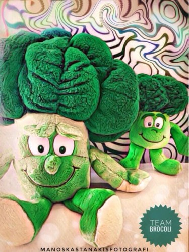 Photography titled "Team Brocoli" by Manos Kastanakis, Original Artwork