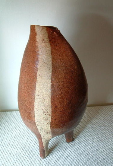 Sculpture titled "Ceramic Pot #5" by David Tremaine, Original Artwork