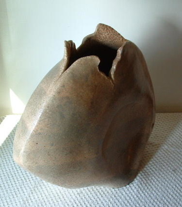 Sculpture titled "Weed Pot #11" by David Tremaine, Original Artwork, Ceramics