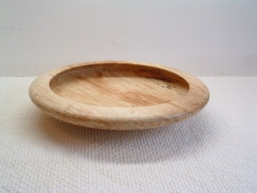 Sculpture titled "Spaulted Maple Bowl…" by David Tremaine, Original Artwork