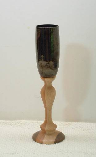 Sculpture titled "Chalice #30" by David Tremaine, Original Artwork, Wood