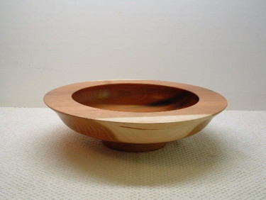 Sculpture titled "Bowl #40" by David Tremaine, Original Artwork, Wood