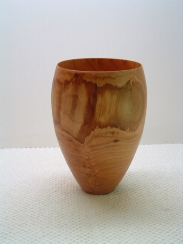 Sculpture titled "Wood Vase #85" by David Tremaine, Original Artwork