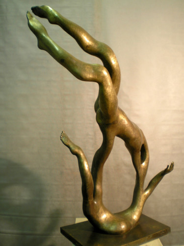 Sculpture intitulée "море-дуэт" par Gleb Trenin, Œuvre d'art originale, Coulage