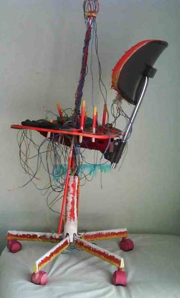 Скульптура под названием "Electric, Trevor R…" - Trevor R Plummer, Подлинное произведение искусства