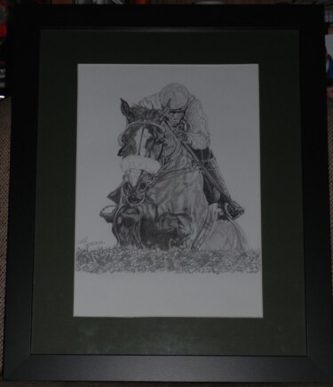 Drawing titled "Heading for home" by Trevor Smith, Original Artwork, Pencil