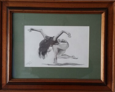 Drawing titled "Take a bow" by Trevor Smith, Original Artwork, Pencil