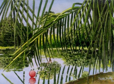 Painting titled "Water Colour  3. 20…" by Tridib Dutta, Original Artwork