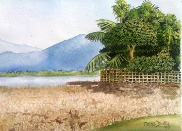Painting titled "Water Colour  9. 20…" by Tridib Dutta, Original Artwork
