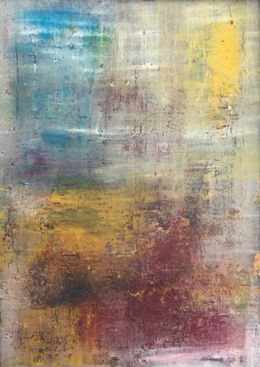 Malerei mit dem Titel "La couleur du rêve" von Tristan Morlet, Original-Kunstwerk, Acryl