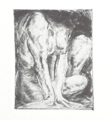 Disegno intitolato "Body" da Katerina Evgenieva, Opera d'arte originale