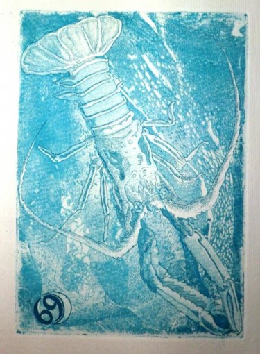 Printmaking titled "Cancer" by Katerina Evgenieva, Original Artwork