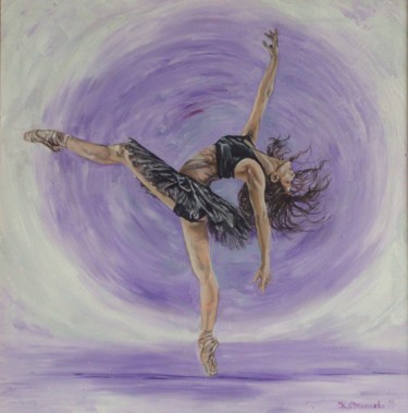 Картина под названием "Balerina 2" - Katerina Evgenieva, Подлинное произведение искусства