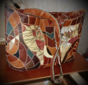 Сумка женская. Women's bag Design intitulée "Сумка женская. Wome…" par Aleksandr Bo, Œuvre d'art originale, Accessoires