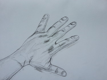 绘画 标题为“meine Hand” 由Matthias Lietz, 原创艺术品, 其他
