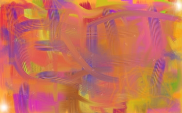 Digitale Kunst mit dem Titel "Netzwand" von Matthias Lietz, Original-Kunstwerk, Digitale Malerei
