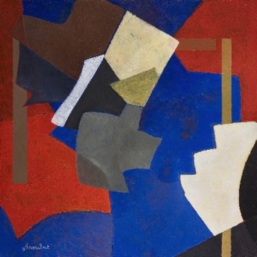 TRANSPARENCES TR 07 / 02 Peinture intitulée "TRANSPARENCES TR 07…" par Georges Georges Troubat, Œuvre d'art originale, Huile