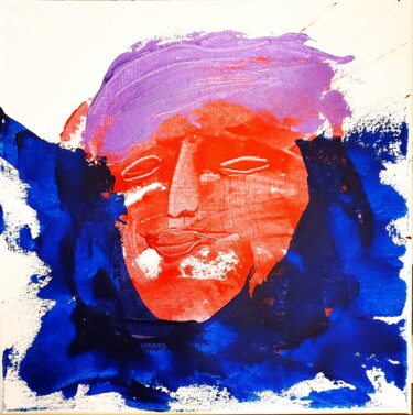 Картина под названием "American Demogarchy" - Troy Wilson-Ripsom, Подлинное произведение искусства, Акрил Установлен на Дере…