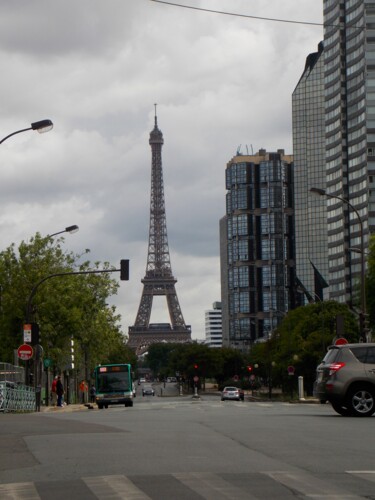 Fotografie getiteld "Eiffel Tower 3" door Troy Wilson-Ripsom, Origineel Kunstwerk, Digitale fotografie