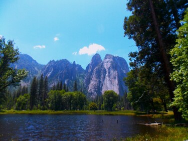 Fotografía titulada "Yosemite Dream Visi…" por Troy Wilson-Ripsom, Obra de arte original, Fotografía digital