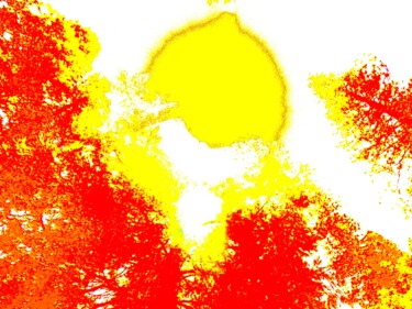 Grafika cyfrowa / sztuka generowana cyfrowo zatytułowany „Sunsplosion 2” autorstwa Troy Wilson-Ripsom, Oryginalna praca, Man…