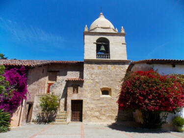 Photographie intitulée "Ancient Mission Bell" par Troy Wilson-Ripsom, Œuvre d'art originale, Photographie numérique