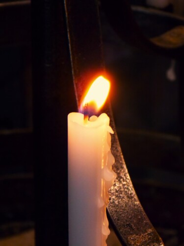 Photography titled "Mission Candle" by Troy Wilson-Ripsom, Original Artwork, Digital Photography