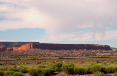 Fotografia zatytułowany „Desert Mesa” autorstwa Troy Wilson-Ripsom, Oryginalna praca, Fotografia cyfrowa