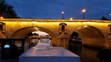 Photography titled "Seine Cruise 5" by Troy Wilson-Ripsom, Original Artwork, Digital Photography