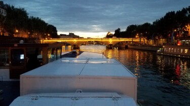 Photography titled "Seine Cruise 7" by Troy Wilson-Ripsom, Original Artwork, Digital Photography
