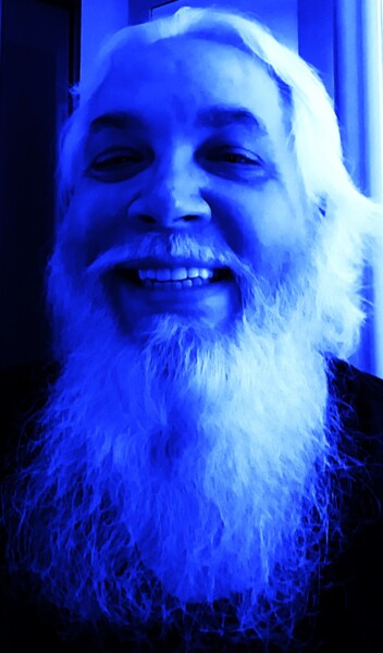 Digital Arts titled "ZZ Smurf" by Troy Wilson-Ripsom, Original Artwork, Manipulated Photography