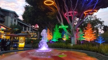 Photography titled "Downtown Disney Fou…" by Troy Wilson-Ripsom, Original Artwork, Digital Photography