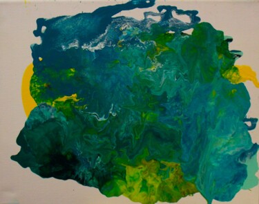 Malerei mit dem Titel "Thoughts of Califor…" von Troy Wilson-Ripsom, Original-Kunstwerk, Acryl Auf Keilrahmen aus Holz monti…