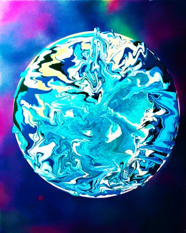 Цифровое искусство под названием "Ball of Confusion -…" - Troy Wilson-Ripsom, Подлинное произведение искусства, Манипулирова…