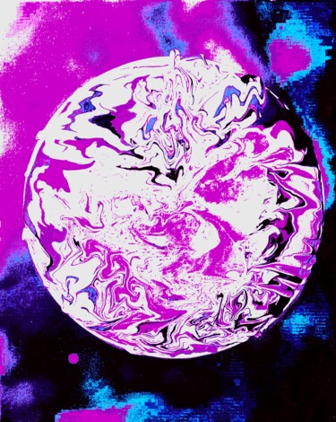 Arte digital titulada "Ball of Confusion -…" por Troy Wilson-Ripsom, Obra de arte original, Fotografía manipulada