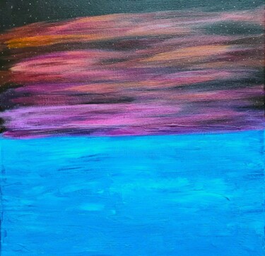Картина под названием "Dream Flight" - Troy Wilson-Ripsom, Подлинное произведение искусства, Акрил Установлен на Деревянная…