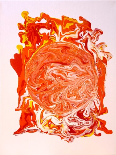 Картина под названием "Worbly" - Troy Wilson-Ripsom, Подлинное произведение искусства, Акрил Установлен на Деревянная рама д…