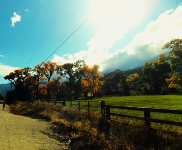 Photographie intitulée "Fall Country Color" par Troy Wilson-Ripsom, Œuvre d'art originale, Photographie numérique