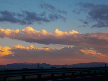 Photography titled "Desert Sunset Glow" by Troy Wilson-Ripsom, Original Artwork, Digital Photography