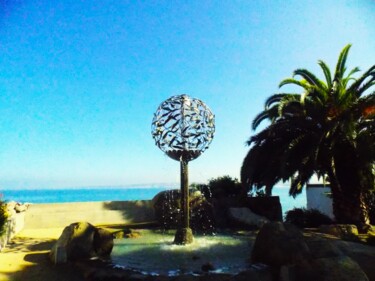 Photography titled "Monterey Fountain B…" by Troy Wilson-Ripsom, Original Artwork, Digital Photography